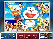 Objetos ocultados Doraemon-