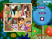 Dora Puzzlespiel-Spaß