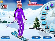 Barbie va snowboard