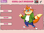 Животное Dressup -Cool Cat