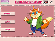 Gato Dressup-Fresco animal