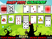 Solitaire irritado dos pássaros