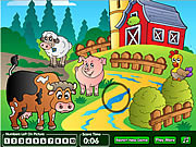 Farm Hidden Numbers Game