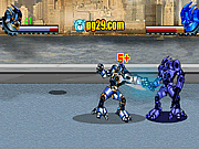 Guerra do robô do transformador