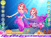 Pretty Little Mermaid и ее мама