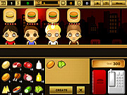 Het Spel van de Bar van de hamburger