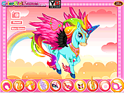 Unicornio del arco iris