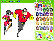 L'Incredibles Colorbook