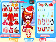 Farben-Mädchen-Weihnachtseinkaufen