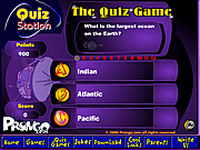 Het spel van de Quiz van de Aarde