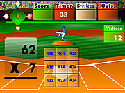 Batter's Up Baseball (Multiplication)