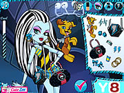 Monster High Frankie Stein прическа