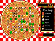 Pizza-Puzzlespiel