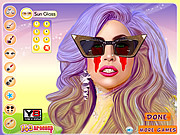Leuke Dame Gaga Celebrity Makeover Game