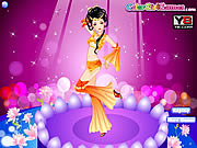 Princesa chinesa de dança