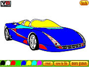 Coloring 16 Cars