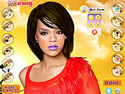 De Beroemdheid Makeover van Rihanna