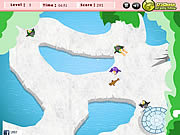 Pingüino 2 patinadores