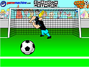 Johnny Bravo in Bravo Goalie