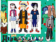 Het Karakter Dressup van Naruto