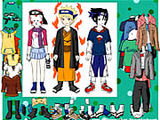 Caractère Dressup de Naruto