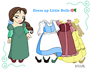 Vestir acima o Belle pequeno