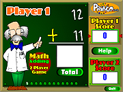 Two Player Math Game