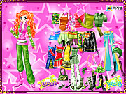 Estrela Dressup do gengibre