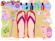 Material de Stylin: Pedicure