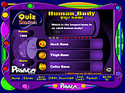 Juego de Quizz del cuerpo humano