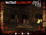 Les collines ont des yeux - massacre de mutant