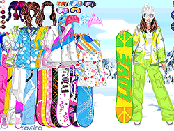 Wie wird man ein Snowboarder-Mädchen?