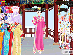 Palastmädchen der Qing-Dynastie