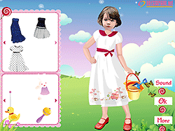 Baby Girl Dressup Garden