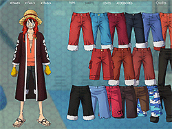 One Piece - Vestir Macaco D. Luffy