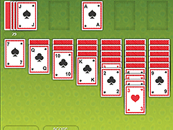 Kırmızı Klasik Solitaire