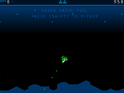 Classic Thrust Spaceship Game