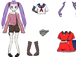 Razz-Pixel Dress Up