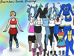 Vestito Rainbow Dash