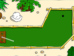 Minigolf de la isla