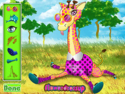 Luie giraffe