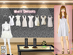 Relooking de robes blanches