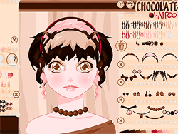 Coiffure au chocolat