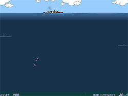 当潜艇攻击时