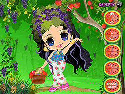 Fruit Girl Fashion Dressup