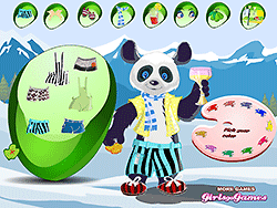 Panda Dress Up 3D