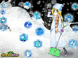 Dressup per la pulizia della neve