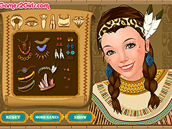 Tribal Girl Makeover