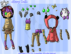 Sinny Doll-aankleding