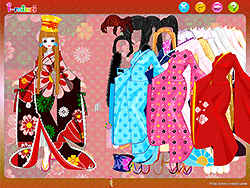 Fille kimono